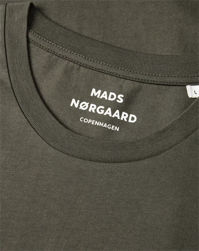 Mads Nørgaard - Fine Jersey Thor T-Shirt - Beluga 